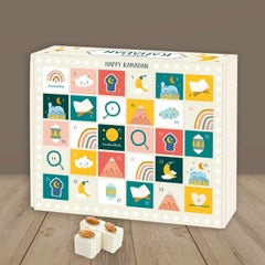 Ramadankalender zum selberfüllen „Beige“